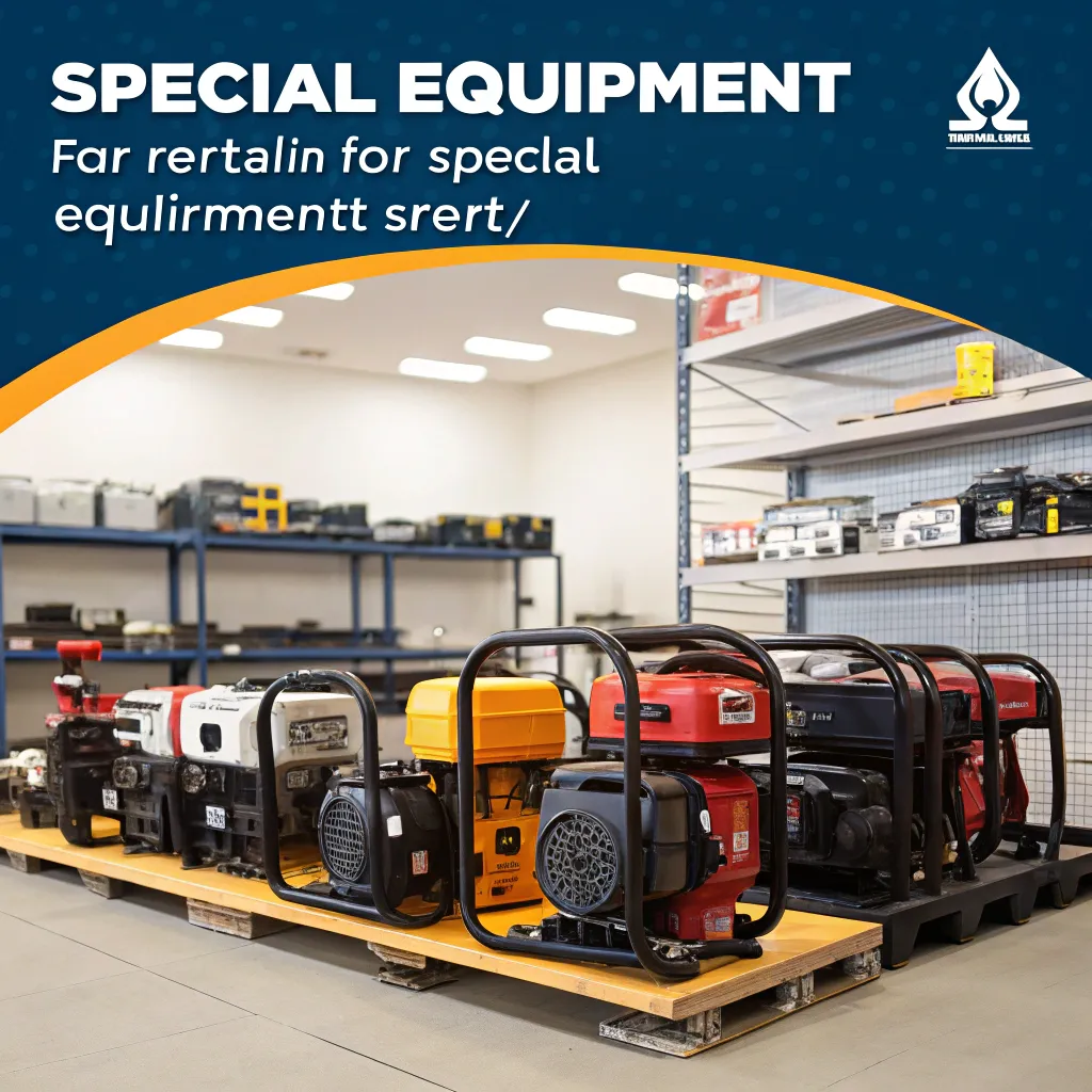 Range of special equipment